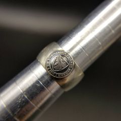 完売サイズ 定価33,000円 パラノイド シルバー950 ロゴ リング 19号