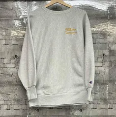 90s Champion チャンピオン REVERSE WEAVE リバースウィーブ 刺繍タグ 刺繍ロゴ USA製 サイズXL グレー