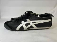 Onitsuka Tiger オニツカタイガー MEXICO 66 メキシコ 66 スニーカー 25.5cm 黒／白 ブラック／ホワイト 1183C102 メンズ 破れ有り