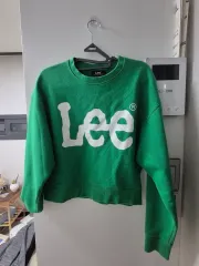 Leeクロップドスウェット グリーン