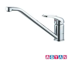 (新品未使用)SANEI(サンエイ) シングルワンホール混合栓 キッチン用 泡沫吐水 取付けはボルト式 K87110JV-13　4973987600494