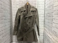 DIESEL/ミリタリートレンチコート/Sサイズ/カーキ/ディーゼル/コットン/0424-7545/古着