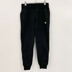 古着 used　Champion　チャンピオン　リバースウィーブ　スウェットパンツ　黒　ブラック　Sサイズ