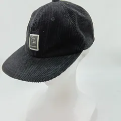 XLARGE エクストララージ コーデュロイキャップ スナップバック ONE SIZE メンズ レディース 黒 ブラック HBK5-5