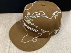 NEW ERA キャップ　SUPREME 23AW World wide box logo