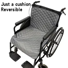 防水車いす専用シートクッション1枚 両面車椅子シートクッション 尿パッド付き 洗えて繰り返し使える 高齢者用尿保護パッド 簡単お手入れ 高齢者ケアアクセサリー モダンな車椅子アクセサリー 耐久性抜群の車椅子クッション丸洗OK 防水☆看護師推奨商品☆23％OFF