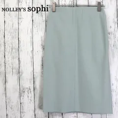 ★美品　NOLLEYS sophi　ノーリーズソフィ　タイトスカート　ウエストゴム　パステルカラー
