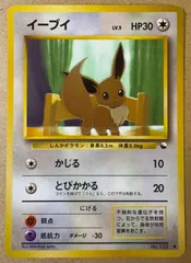拡張シートのイーブイ ポケモンカード旧裏