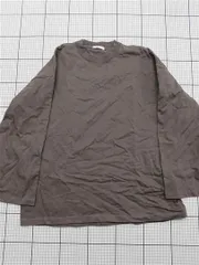 ◇ Θ WYM ワイム WYms580 コットン長袖カットソー チャコール系 メンズ Mサイズ E  【1512220061970】のサムネイル