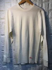 Hanes × Supreme  thermal crew L/S Tee