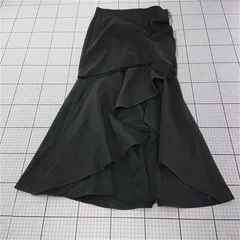 ◇ Θ リップサービス LIP SERVICE フリルマーメイドスカート ブラック系 S レディース E  【1512220063875】