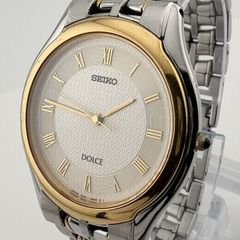 SEIKO セイコードルチェ ムーンフェイズ 腕時計 クォーツ ヴィンテージ