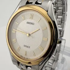 SEIKO 8J41-6030 セイコー DOLCE ドルチェ クォーツ　腕時計 稼働品 電池交換済【Q33】