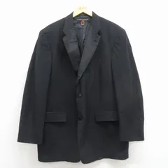 L/古着 トミーヒルフィガー 長袖 ブランド テーラード ジャケット メンズ 90年代 90s USA製 黒 25nov29