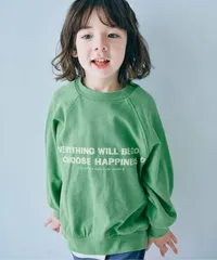 《新品》オーバーサイズロゴスプリングトレーナー 100サイズ p.premier 子供服 トレーナー P111015