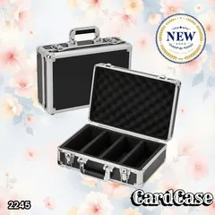 #2245 【正規品】 トレカ専用 ケース ブラック 鍵付き 最大2800枚 セパレーター40枚付属 ※北海道、沖縄本島、沖縄の離島、その他離島へは別途配送料有り