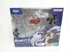 BANDAI バンダイ フィギュアーツZERO ワンピース モンキー・D・ルフィ -ギア4 鬼ヶ島怪物決戦フィギュア 中古 [MB-6563]