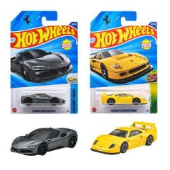 新品未開封 新品未使用 2台セット ホットウィール Hot Wheels ベーシックカー フェラーリ F40 コンペティ 301980 SF90 ストラダーレ 302000 ミニカー 3歳から