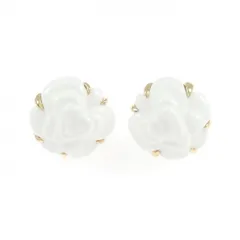 シャネル カメリア スモール ピアス