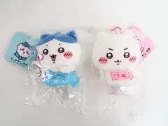 2点セット ちいかわ なんか小さくてかわいいやつ ちいかわ・ハチワレ 店員さんなマスコット ちいかわもぐもぐ本舗限定