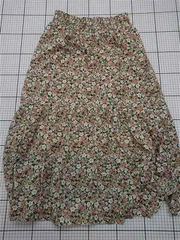 ◇ ⊂ ポール＆ジョー PAUL & JOE ユニクロ UNIQLO 花柄ロングスカート Lサイズ レディース E  【1512220059366】