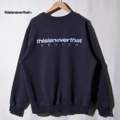 2026年最新】thisisneverthat カラー：ネイビー系 メンズ トレーナー