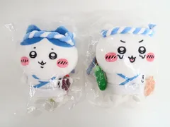 2点セット ちいかわ寿司 お座りミニぬいぐるみ ちいかわ・ハチワレ