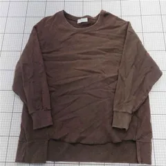 ◇ ⊇ スローブイエナ SLOBE IENA コットン長袖スウェット ブラウン系 レディース E  【1512220059533】