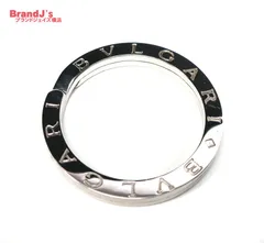 ブルガリ・ブルガリ キーリング キーホルダー シルバー SV925 現行モデル ref.34886  BCLGARI / 33221