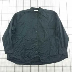 ◇ Θ フリークスストア FREAK'S STORE バンドカラーシャツ ブラック系 メンズ Fサイズ E  【1512220059977】