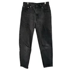 Levi’s (リーバイス) ■■ ⑤ ボタン裏532 USA製 550 レディース ブラック W29相当