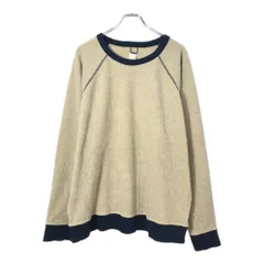 patagonia パタゴニア フリーススウェット アウトドア アイボリー(メンズ L)中古 古着 X2250