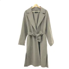 VERMEIL par iena ヴェルメイユパーイエナ ベルデッドコート サイズ:36 ロングコート    ブラウン/グレージュ レディース / 240001183752のサムネイル
