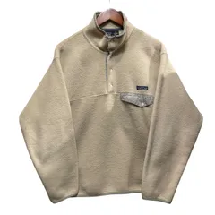00s patagonia Synchilla Snap-T M ホワイト パタゴニア スナップT