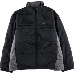 古着 00年代 ナイキ NIKE リップストップ リバーシブル 中綿ジャケット パファージャケット メンズL相当/eaa608985