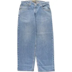 古着 00年代 リーバイス Levi's SILVER TAB シルバータブ BAGGY バギー テーパードデニムパンツ メンズw34相当/evb033390