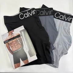 訳あり 新品未使用 カルバンクライン ボクサーパンツ 3枚 3枚セット セット 下着 メンズ ボクサー パンツ 前 閉じ 前閉じ ブランド ロゴ 無地 Calvin Klein NP2608O Lサイズ（XLサイズ相当） [260127-55]
