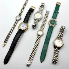全て動作確認済 SEIKO 含む計6点 クォーツ時計まとめ売り