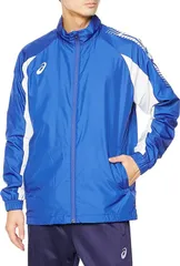 asics(アシックス) トレ－ニングウェア裏トリコットウインドブレーカージャケット 2031D535メンズ ブルー/ホワイト