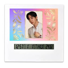 ドギョンス ディオ D.O エクソ EXO フォトフレームクロック 置き時計