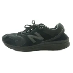 ニューバランス NEW BALANCE スニーカー US9 27cm 黒 ブラック /SS ■OS