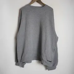 90S 00S OLD STUSSY ステューシー Sweat P/O クルーネック スウェット トレーナー プルオーバー 長袖 ビンテージ 灰 XL 614P★4