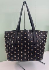A4可美品 ジミーチュウ レザー トートバッグ ツイスト イースト 