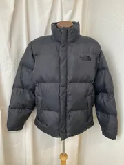【油シミあります】ノースフェイス ダウンジャケット リベルトン RIVERTON ON BALL JACKET NI3NQ50K サイズL 黒