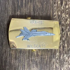VFA-131 WILDCATS 航空機 バックル ベルト おしゃれ コレクション メンズ ワイルドキャッツ