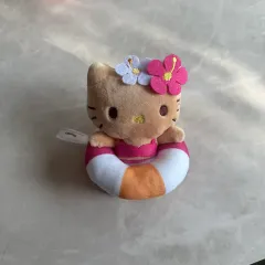 Tanning hello kitty(ハローキティ) COOGI(クージー) ぬいぐるみ キーホルダー