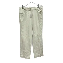 CORDIER　コルディア　パンツ　レディース　 L サイズ　ベージュ　ポリ&レーヨン　センタープレス　サイドポケット　クロップドパンツ 2000000282015のサムネイル