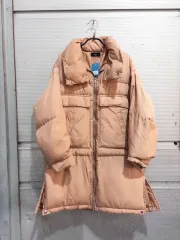 レディース ピンク ブラウン ダウンジャケット ロング丈 フリーサイズ