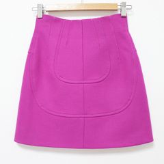 courrèges ミニスカート ピンク 38サイズ - メルカリ