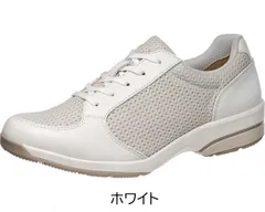 スニーカー ひざに優しい アサヒメディカルウォーク WK L029 ウォーキングシューズ レディース スポーティ asahi AMW 22.0～25.0cm 4E KV7857aa ahwkl029 ホワイトのサムネイル